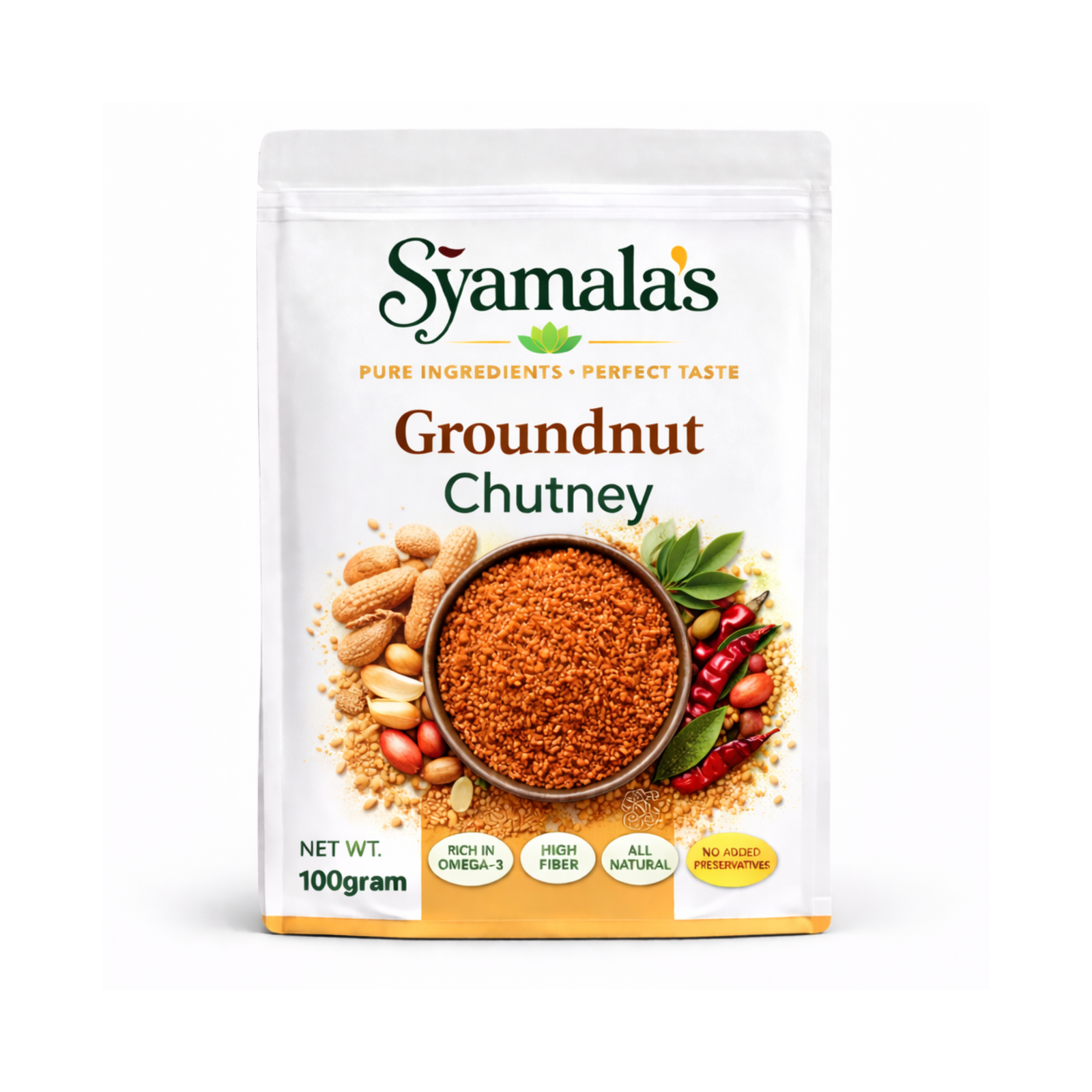 groundnut dry chutney powder
